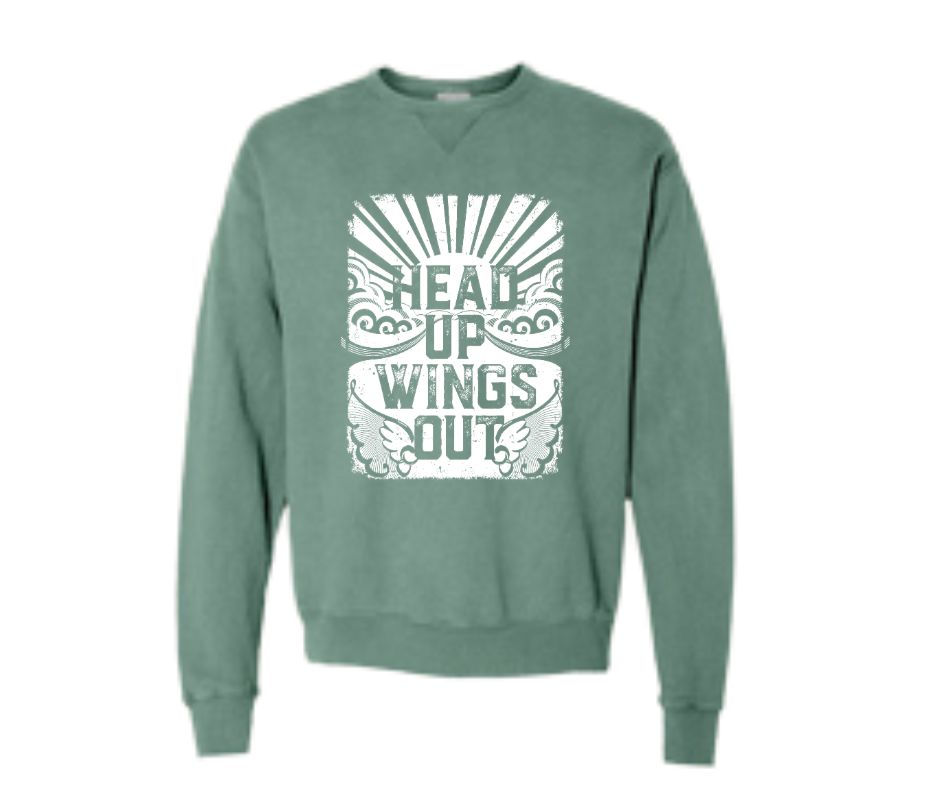 Heads Up Wings Out Sweatshirt
