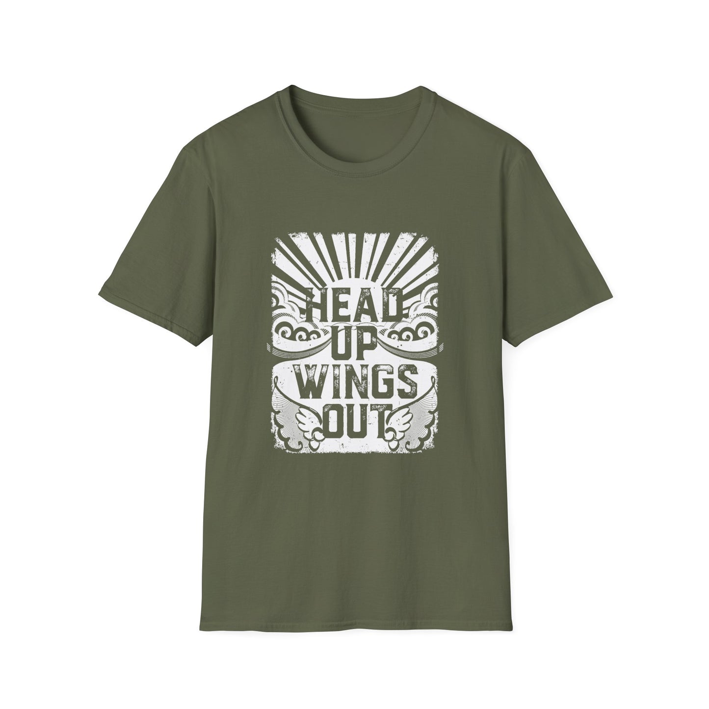 Heads Up Wings Out Tee