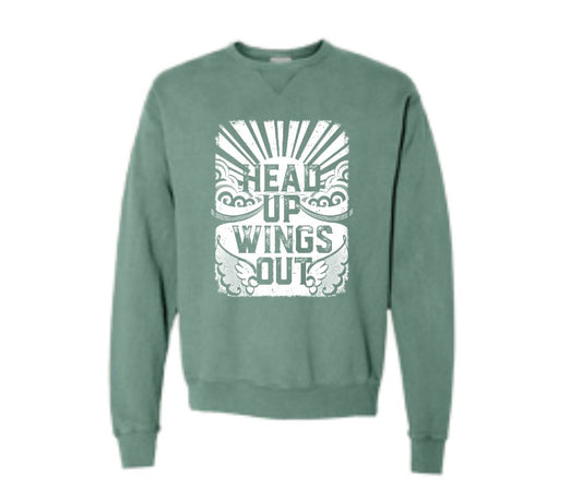 Heads Up Wings Out Sweatshirt